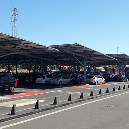 Système photovoltaïque raccordé en réseau avec injection totale.